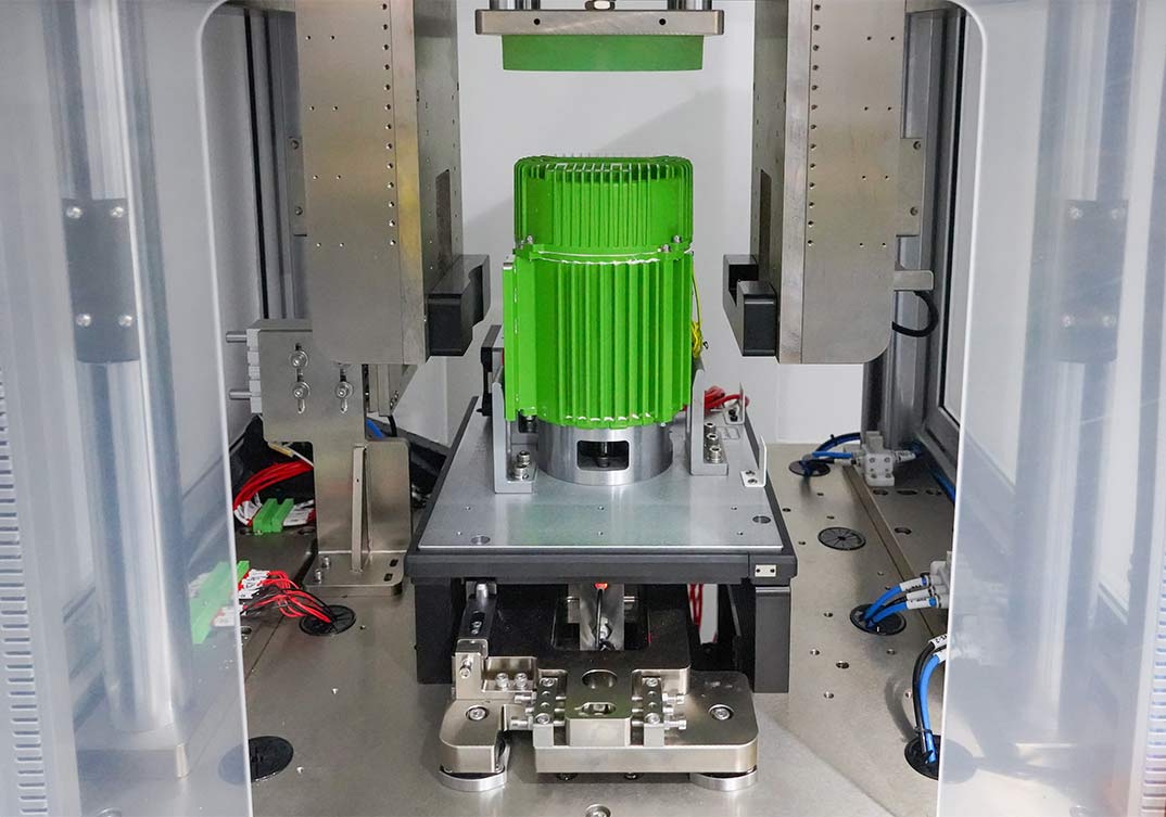 EC風機電機負載性能測試系統應用現場